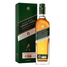Johnnie Walker Green Label 15 YO Blended Scotch 43% 70 cl