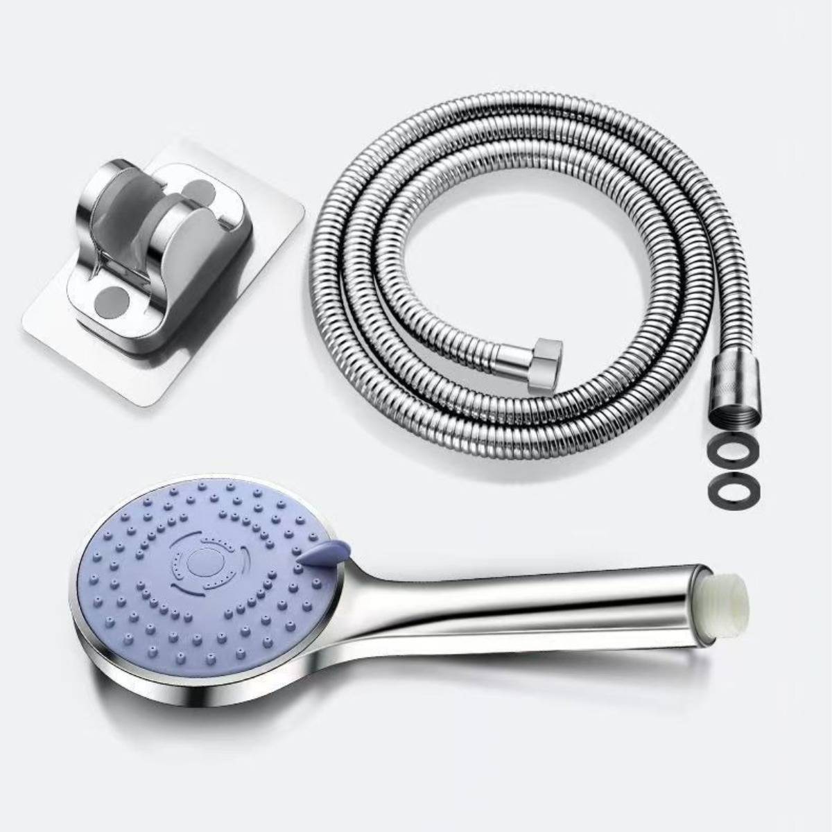 5 Modes Rain Shower Head High Pressure Hand Held Universal Shower Head Save Water Bathroom Shower Set Bathroom Accessories