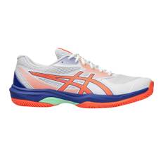 ASICS GEL GAME FF Padel White/Orange FW25 (Zapatillas) - Blanco