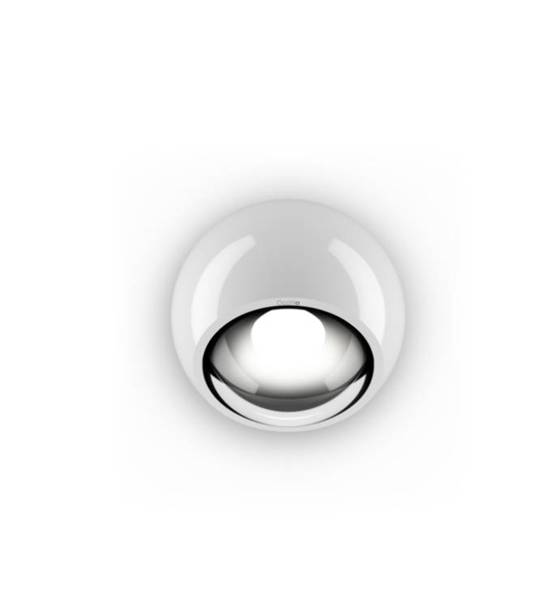 Occhio Sito Lato VOLT C80 3000K udendørs væg/loftlampe, blank hvid
