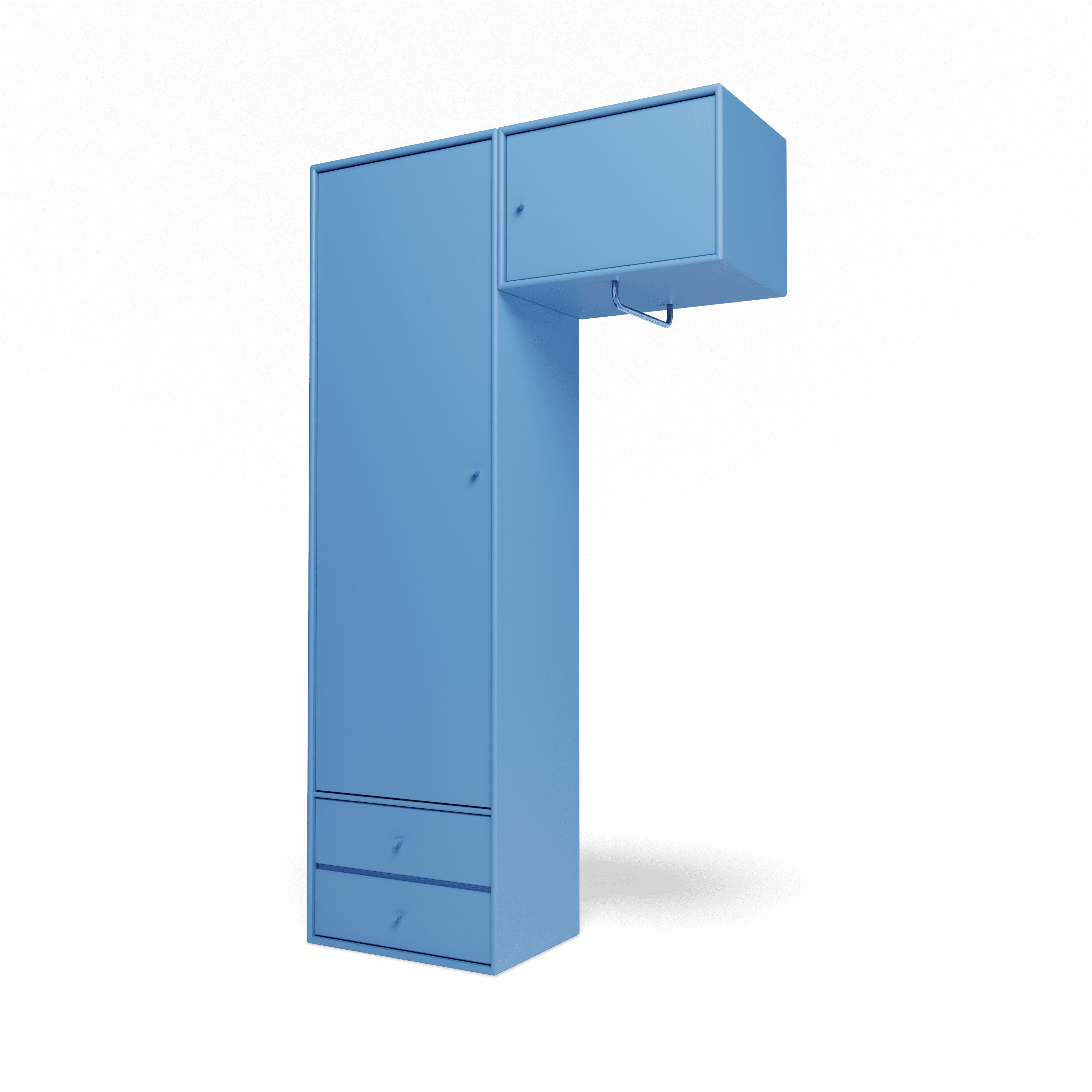 Attire II garderobe, inkl. ophæng fra Montana Azure - Jacobsen Plus