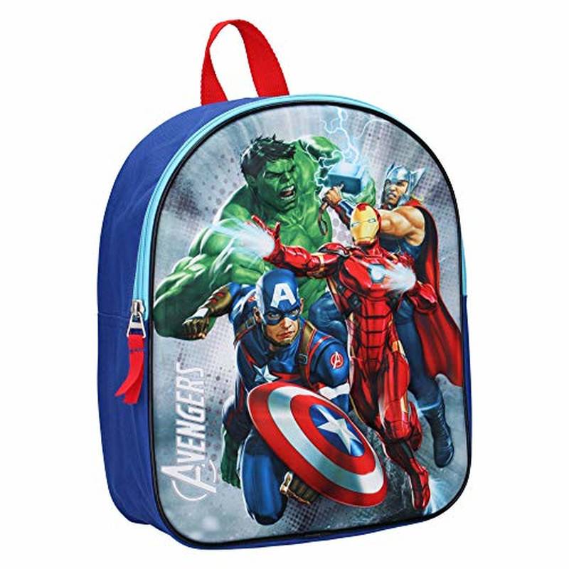 Marvel The Avengers Kinderrucksack 3D - Hulk, Thor, Iron Man und...