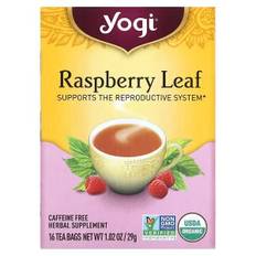 yogi yogi tea herbal tea raspberry leaf 16 tea bags x 4 packs [item]