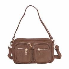 NOELLA CELINA BAG DARK BROWN W. GOLD