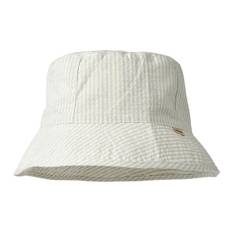 Wheat Bucket Hat - Alec - Summer Blue Stripe - Wheat - 52-53 cm - Bucket Hat