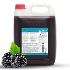 ICE BÄR Slush Sirup 12 fruchtige Sorten 5 Liter Konzentrat | Geschmack Brombeere | Slushy Maker Ice für Eis Maschine zum Selbermachen Getränkesirup