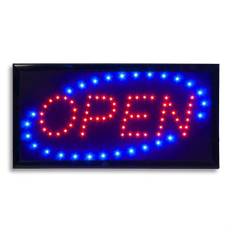 "OPEN" LED lysskilt