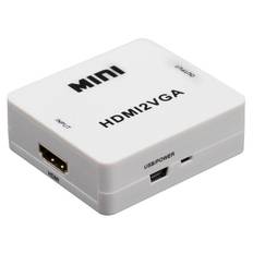 HDMI til VGA converter - Hvid