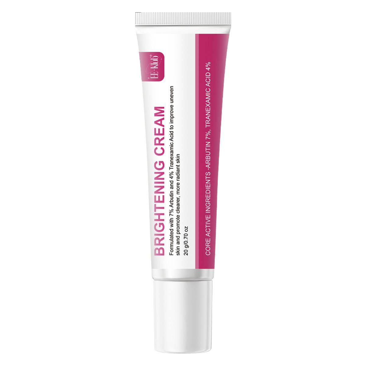 A Versatile Face Cream Designed To Enhance Brightness, Featuring 7% Arbutin And Tranexamic Acid, Along With Arbutin And Niacinamide, Blemishes, Freckles