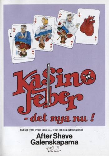 DVD - Galenskaparna After Shave: Kasino Feber (2-Disc) (Beg)
