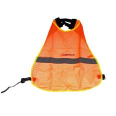 Sikkerhedsvest orange med refleks - Medium