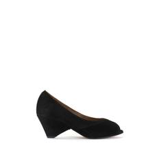 Tiffany Triangle Calf Suede Black - 40