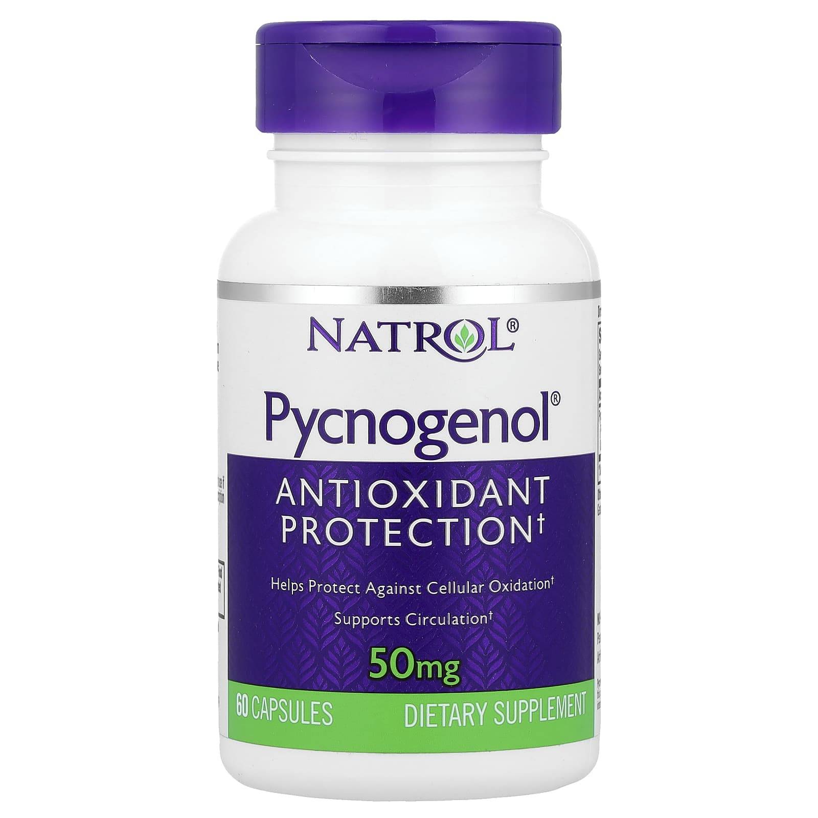 Pycnogenol, 50Mg, 60 Capsules