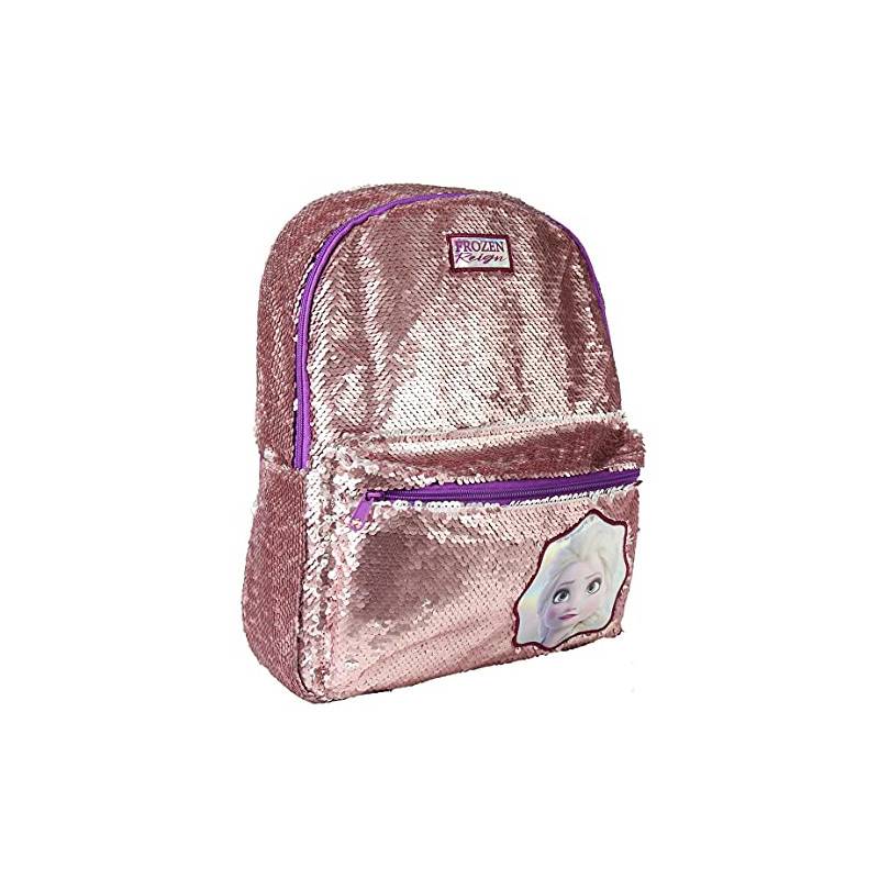 Cerdá Unisex-Kinder Mochila Lentejuelas Metalizada Frozen 2...