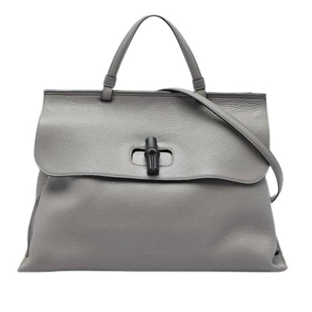 Gucci Vintage - Pre-owned Bamboo Daily Tote Bag Vintage - Dam - ONE Size - Läder