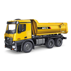 Huina RC Tipper Dumptruck 2,4Ghz 2022 Version fuld metal