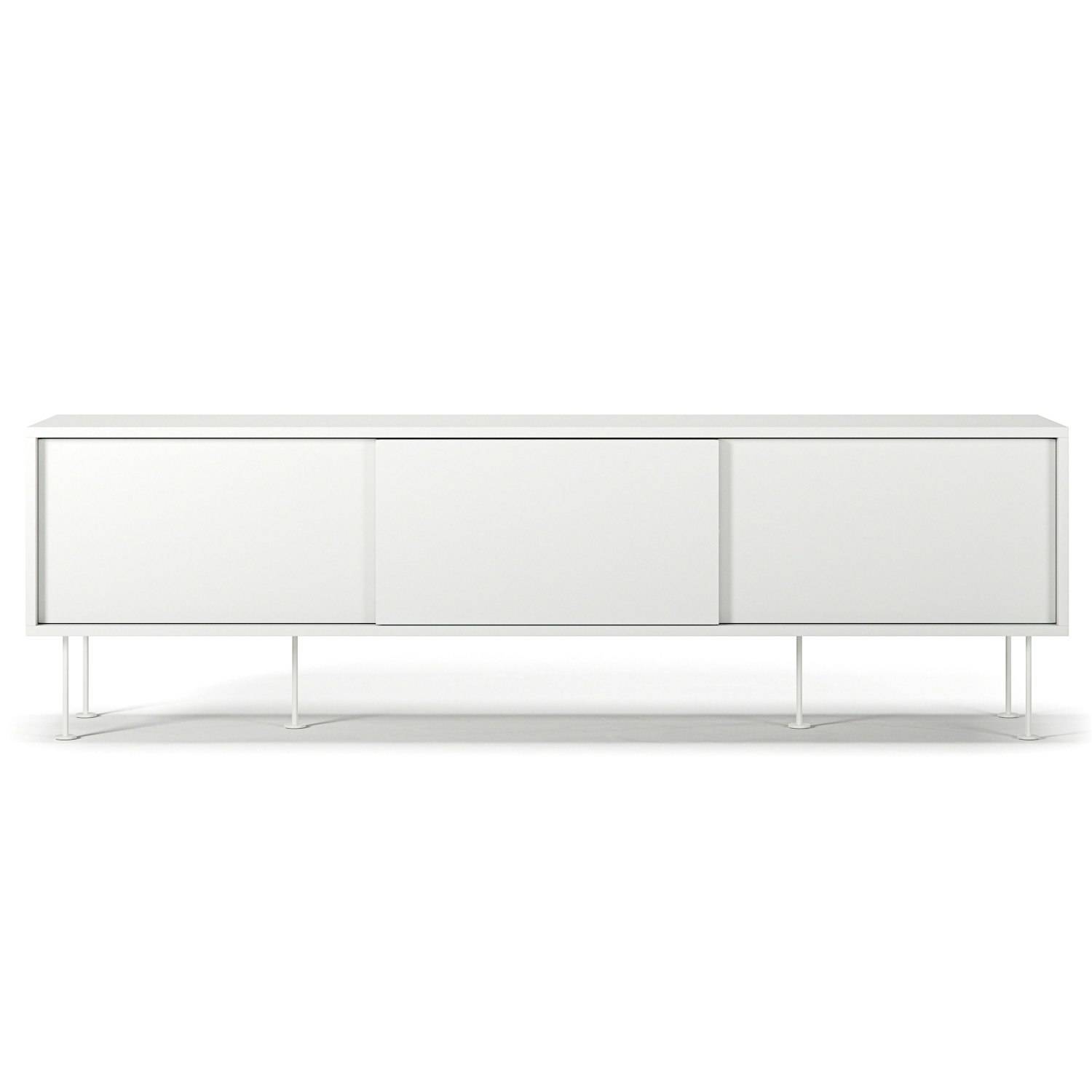 Decotique Vogue Mediebænk Med Ben 180 Cm - TV-bænke og mediebænke Mdf Hvid - 190172-308812-308812.