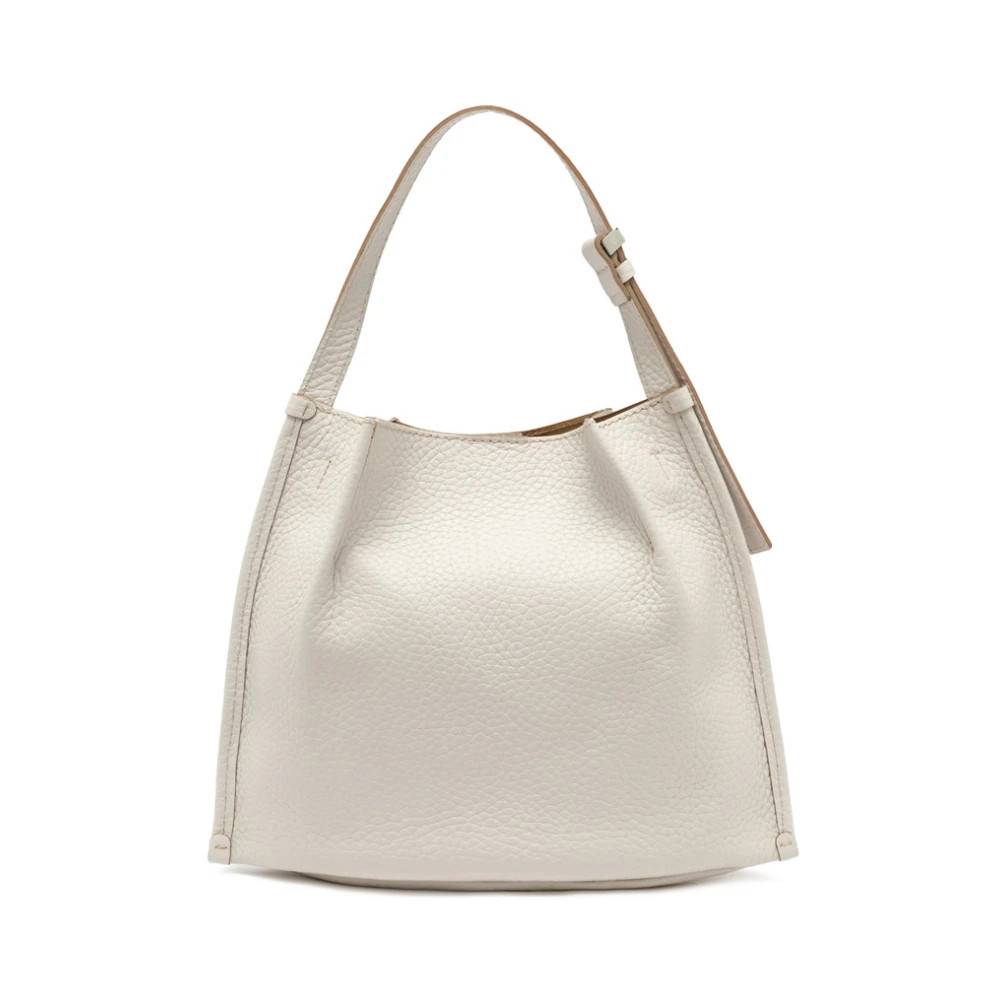 Gianni Chiarini Dory Skuldertaske - Tasker - Dame - Beige - ONE SIZE - Uld