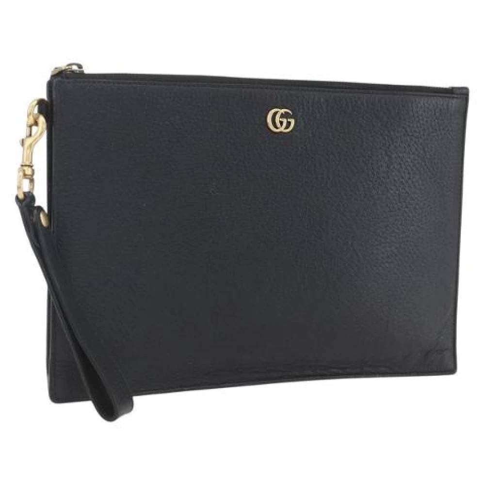 Gucci Vintage - Pre-owned Läderkoppling Vintage - Dam - ONE Size - Läder