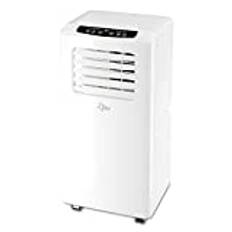 SUNTEC Mobiles Klimagerät Impuls 2.0 Eco R290 – Klimaanlage mobil und leise mit Abluftschlauch – Kühler & Entfeuchter für Räume bis 25 qm – Mobile Kühlung für Wohnung & Büro – 7.000 BTU – 2050 Watt