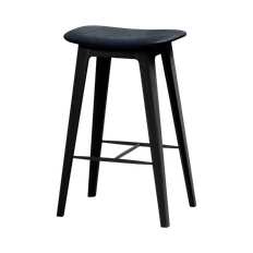 Nordic Bar Stool - Black Stained Oak