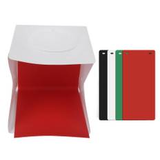 Mini Ring Light Folding Lightbox Photo Box LED Photography Studio Camera Shooting Tent