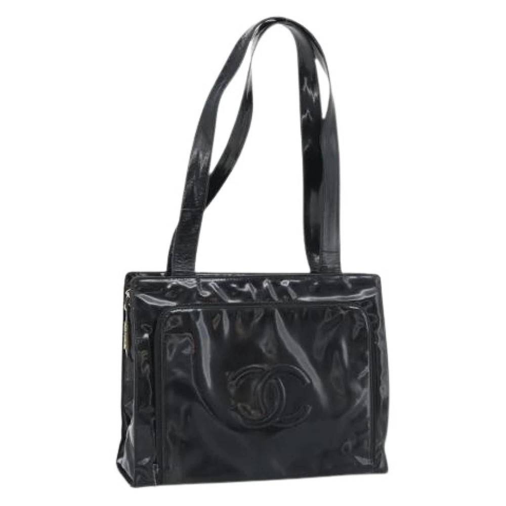 Chanel Vintage - Pre-owned Vintage Enamel Tote Bag Vintage - Dam - ONE Size -