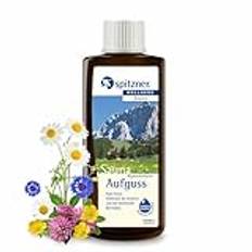 Spitzner bastuinfusion alpörter, svala, fräscha 190 ml – wellness bastu infusion, allgäu örter bastudoft koncentrat, uppfriskande och avkopplande, naturlig bastuolja