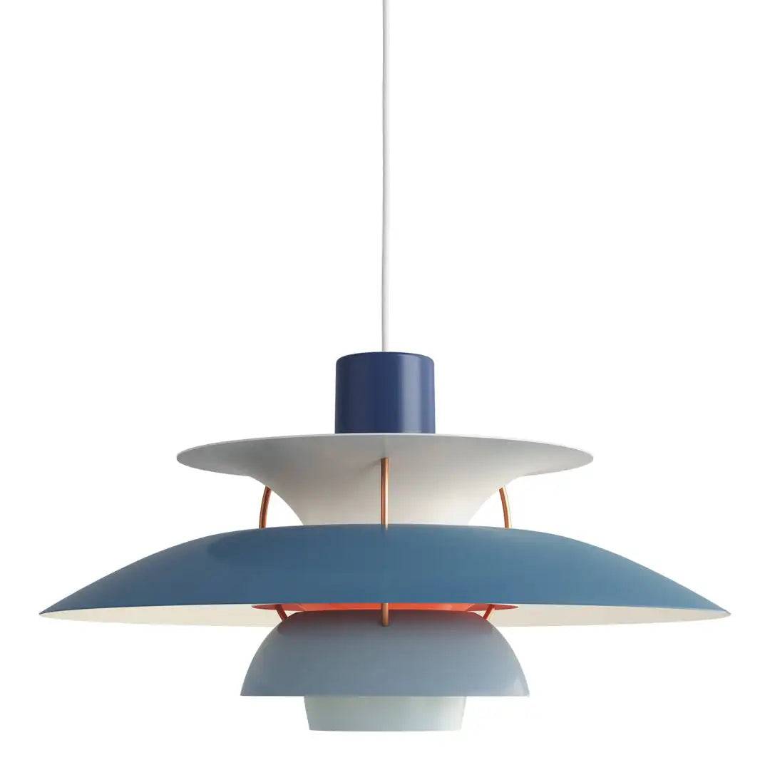 Luis Parlu Elegant Taklampa - Lyxig Belysning för Ditt Utrymme - Blå / 30 cm