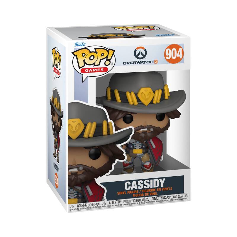Funko Pop! Games: Overwatch 2- Cassidy - McCree - Vinyl-Sammelfigur...