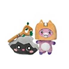 Lanky Boxy Plush Toy,Boxy and Foxy Plush Toy, Anime Lanky Toys, Soft Stuffed Plushies,Removable Figure Toys Anime Soft Stuffed Doll for Kids and Fans(Foxy and Rock Plush Toy)