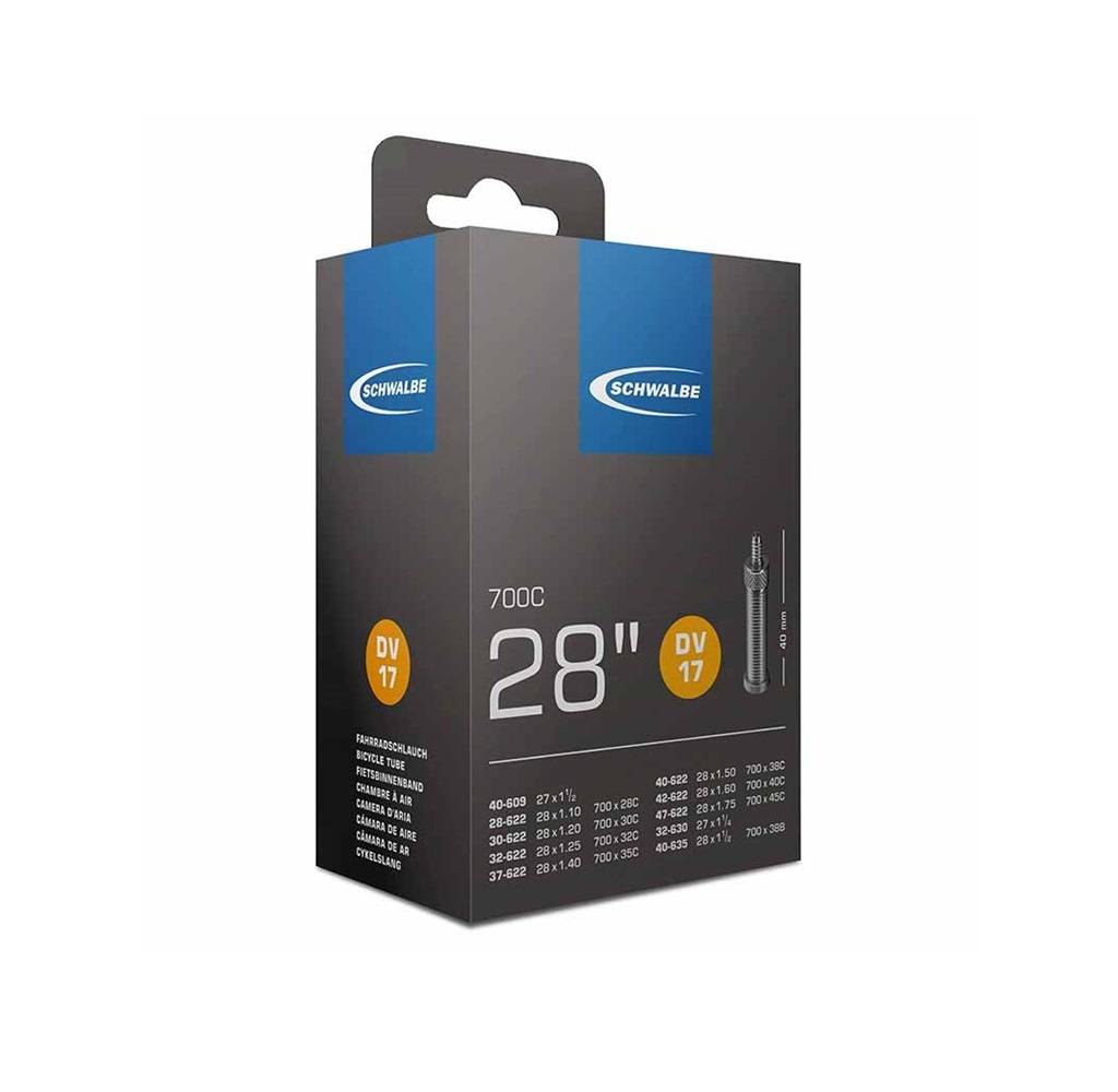 Slang Schwalbe DV17 28″ 28/47 – 622/635 mm, 40 mm Dunlop/cykel ventil