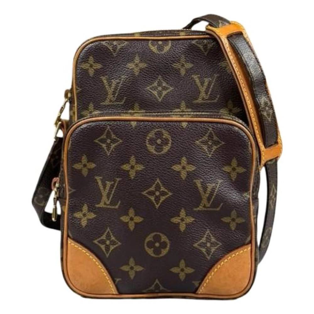 Louis Vuitton Vintage Pre-owned Vintage Monogram Skuldertaske - Vintage - Dame - Brun - ONE SIZE - Uld