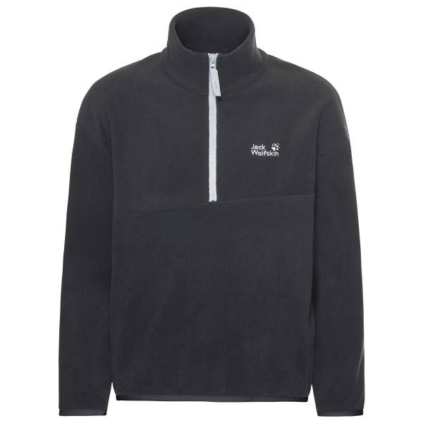 Jack Wolfskin Kid's Taunus 100 Rebel Halfzip Fleecesweatere Børn størrelse 176 farve grå