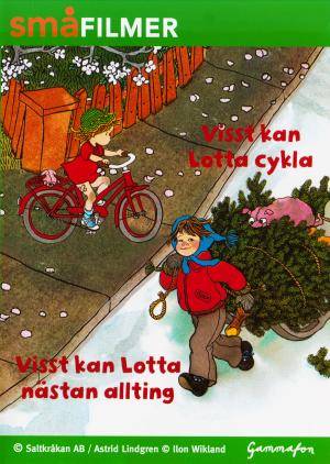 DVD - Småfilmer - Visst kan Lotta cykla + Visst kan Lotta nästan allting (Beg)
