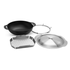 Weber® CRAFTED wok och ånginsats Nyhet!