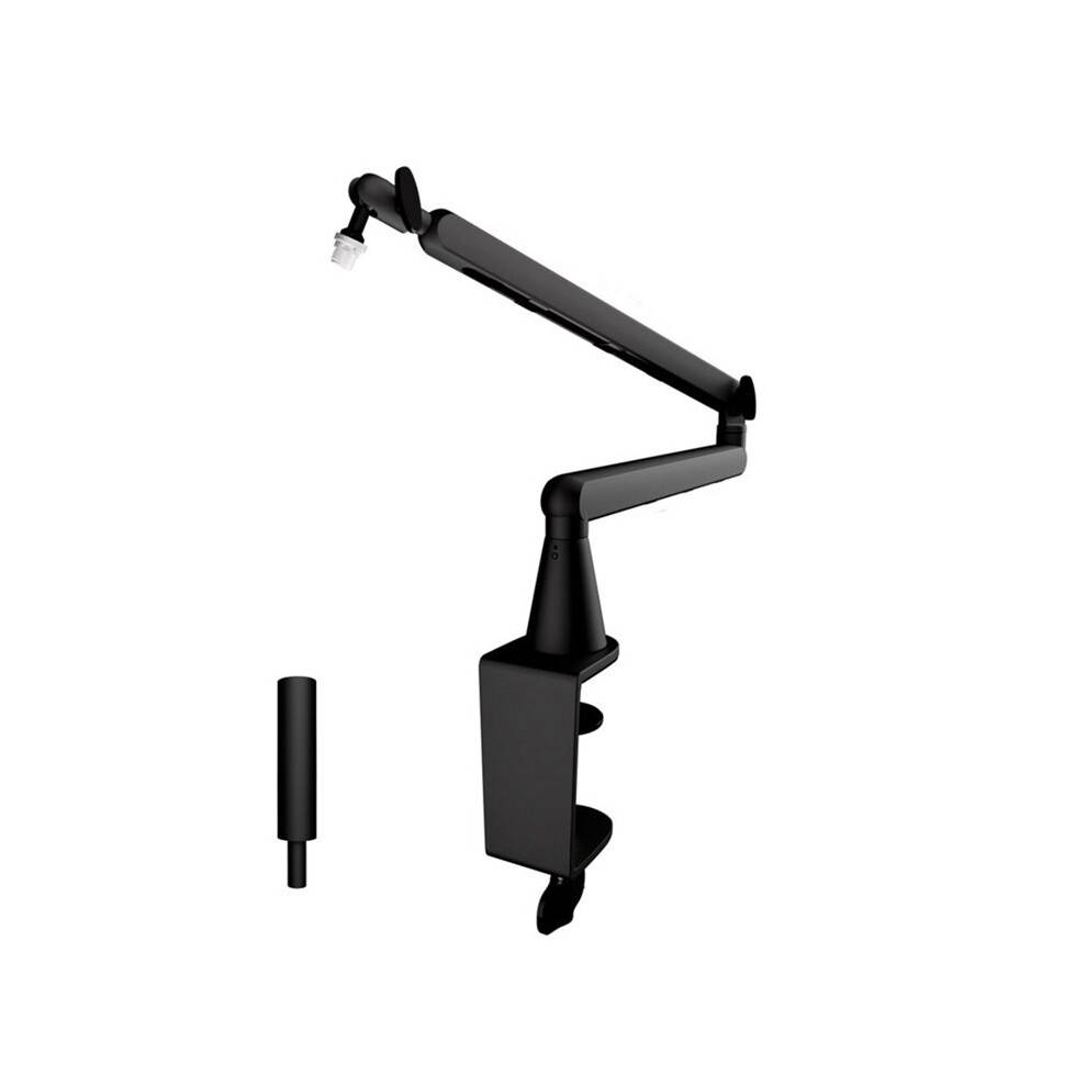 Microphone Boom Arm Heavy Duty Boom Arm Bear Adjustable Mic Arm with Desk Mount Clamp Desk Mic Stand
