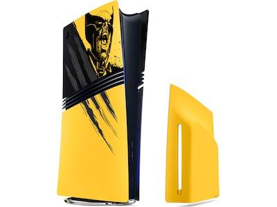 PS5 Pro Console Cover Wolverine YELLOW