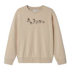 Name It Sweatshirt - NkfKassia - Peyote - Name It - 11-12 år (146-152) - Sweatshirt