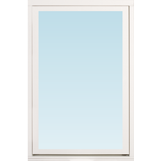 Lingbo Kulturfönster LK sidohängt fönster utåtgående 780x1180mm höger 1-luft, insida trä utsida trä, 1+1 glas  (8x12)