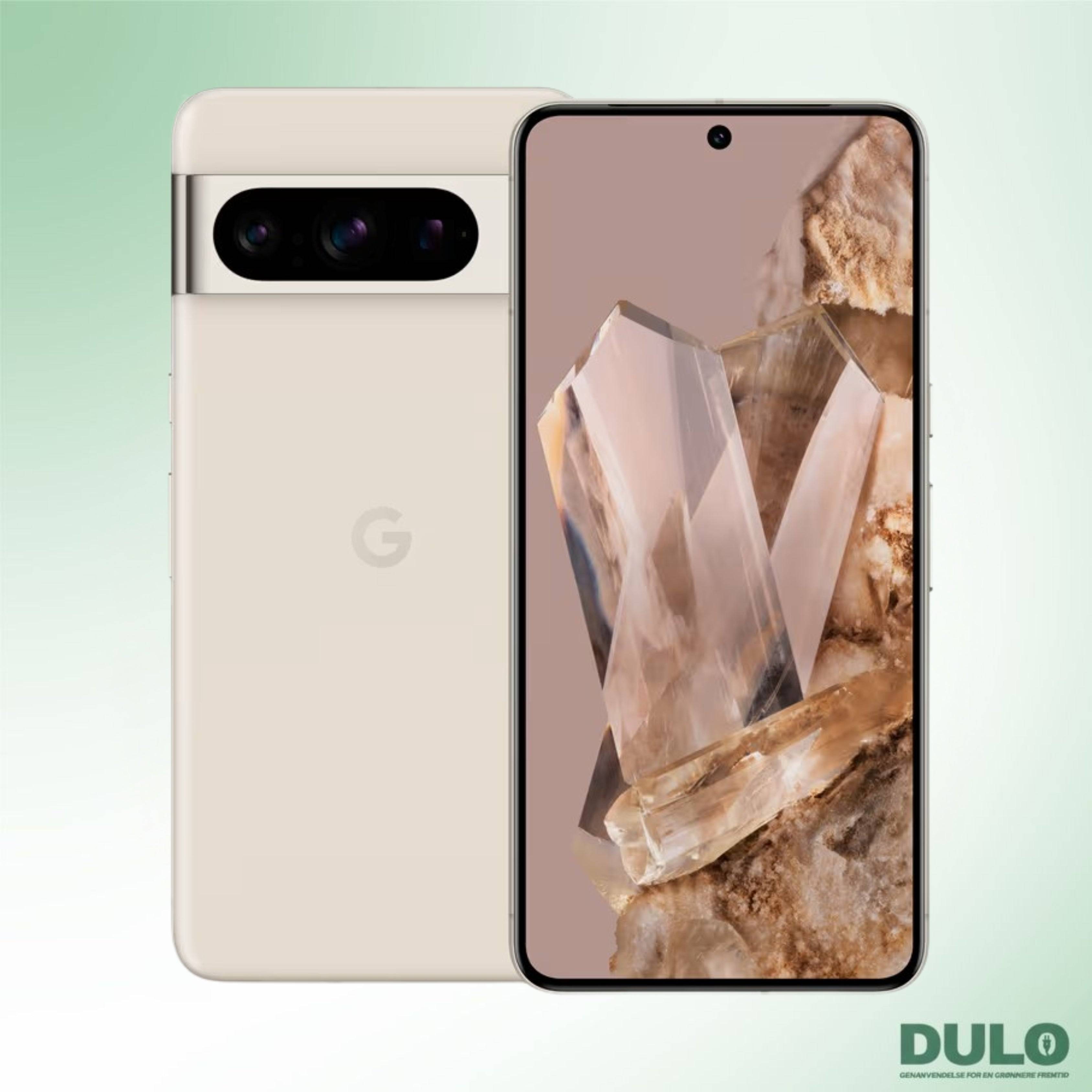 Google Pixel 8 Pro - Fremragende / 256 GB / Hvid