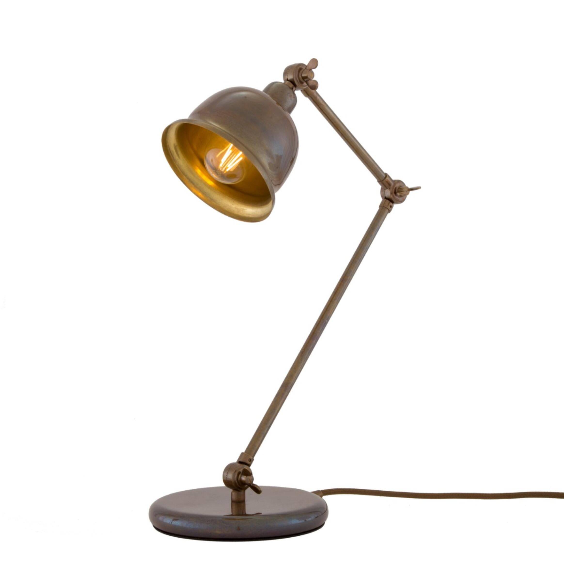 Dale bordlampe Mullan - Antik Messing
