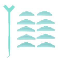 Eyelash Lash Perm Tools 5 Pairs Eyelash Lash Perm Silicone Pads 10 Pieces Y Shape Eyelash Lift