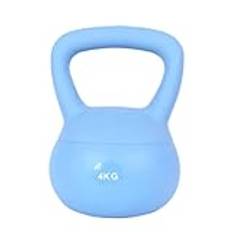 Hantel Fitness Soft Kettlebell Tyst Läckagesäker Kettlebell Thin Arms Träning Höftlyft Kettlebell Höftstyrka Hantelset(Blue,5kg)