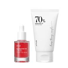 Anua Niacinamide + Tranexamin Acid Serum & Heartleaf Cream 30 ml + 100 ml