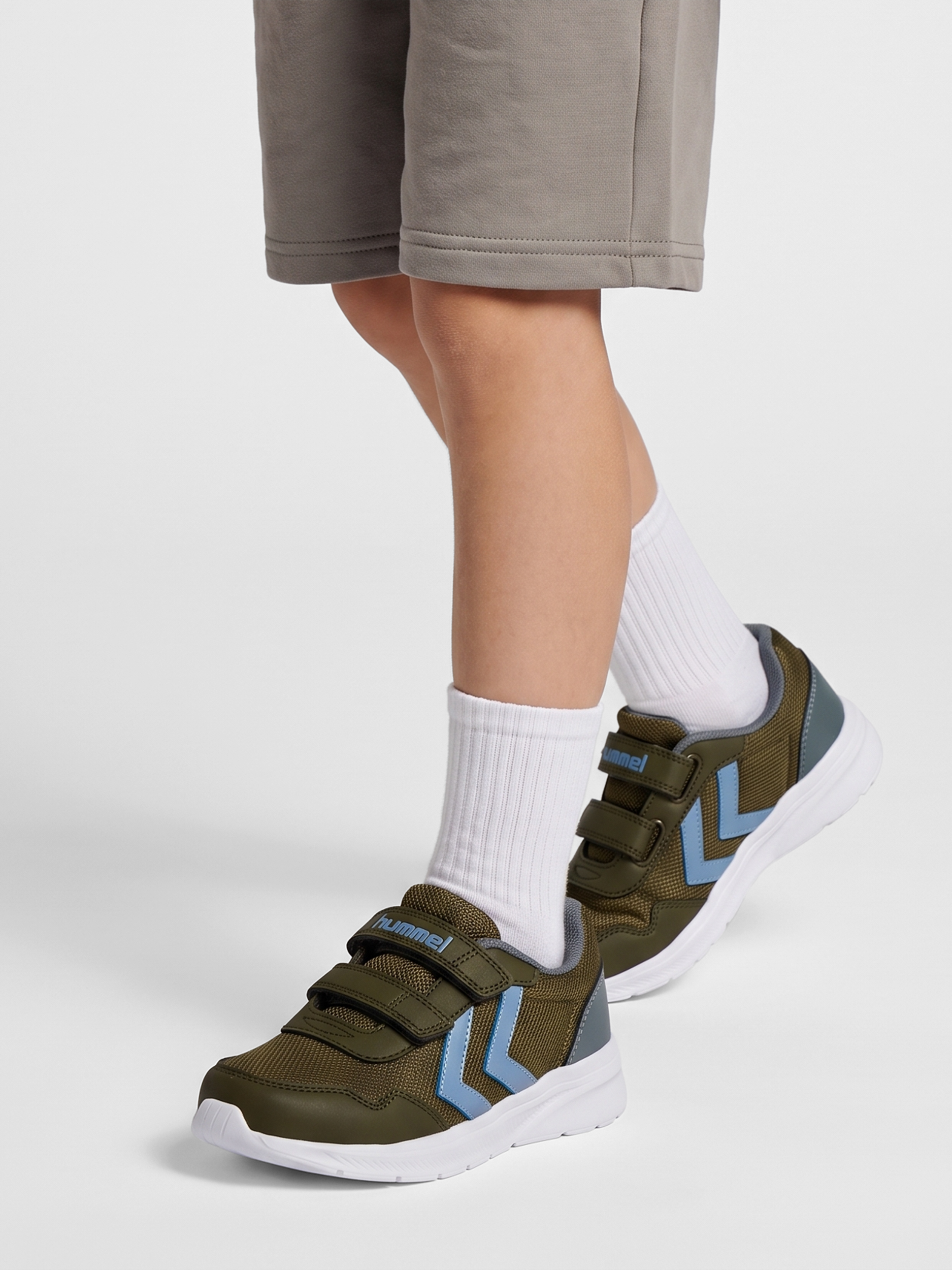 Hummel - Turbo Run 2.0 Jr | Green | Cross Trainers | Børn | Str. 35 - Hurtig levering 1-2 hverdage