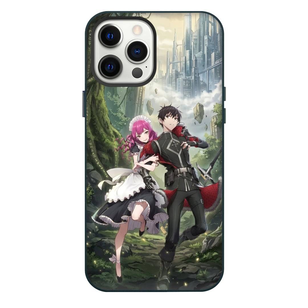 Berserk Of Gluttony Phone Case For iPhone Samsung Galaxy Pixel OnePlus Vivo Xiaomi Asus Sony Motorola Nokia - Memil Barbatos And Fate Graphite Smiling Happy Portrait
