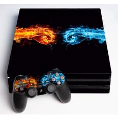 Två skjutande händer playstation 4 dekal