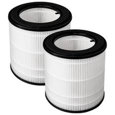 TOMORAL FY0194 HEPA-filter Ersättningsfilter Kompatibel med Philips Luftrenare Serie 800, Passar till Modeller AC0820/10, AC0820/30, AC0830/10, AC0819/10. Ersätter Del FY0194/30, Paket med 2