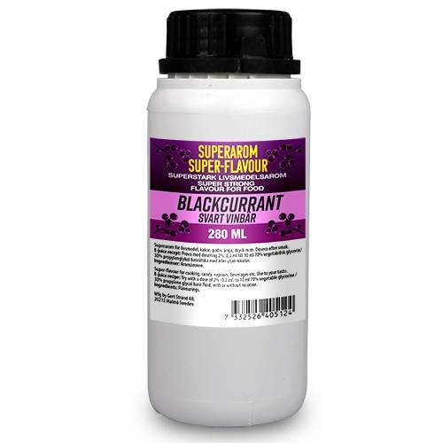 Superarom Svarta vinbär 280ML